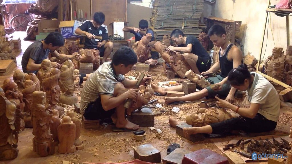 Làng nghề tiện mỹ nghệ Nhơn Hậu truyền thống ở Bình Định
